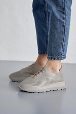 Women's leather summer sneakers - #8019750