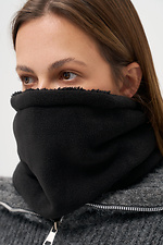 Damen Winter Warm Fleece Buff Jacke Ohne Expedition Schwarz - #8056785