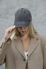 Damen Boiled Trucker Cap Vintage Schwarz - #8049925