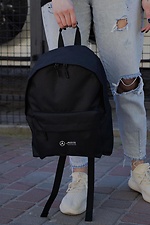 Жіночий Повсякденний Рюкзак Шкільний  Compact З Принтом AMG Black - #8049933