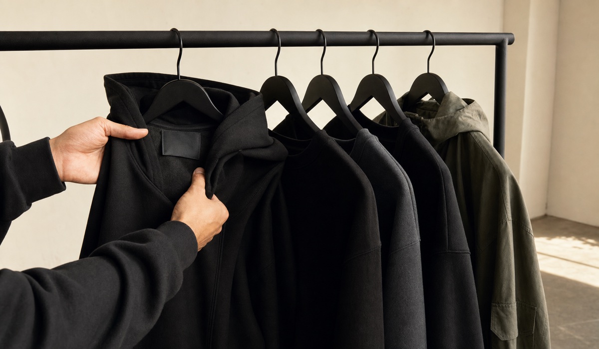 Select streetwear brands for materials and tailoring