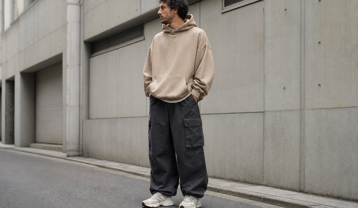 Streetwear-лук із кросівками як ключовим акцентом
