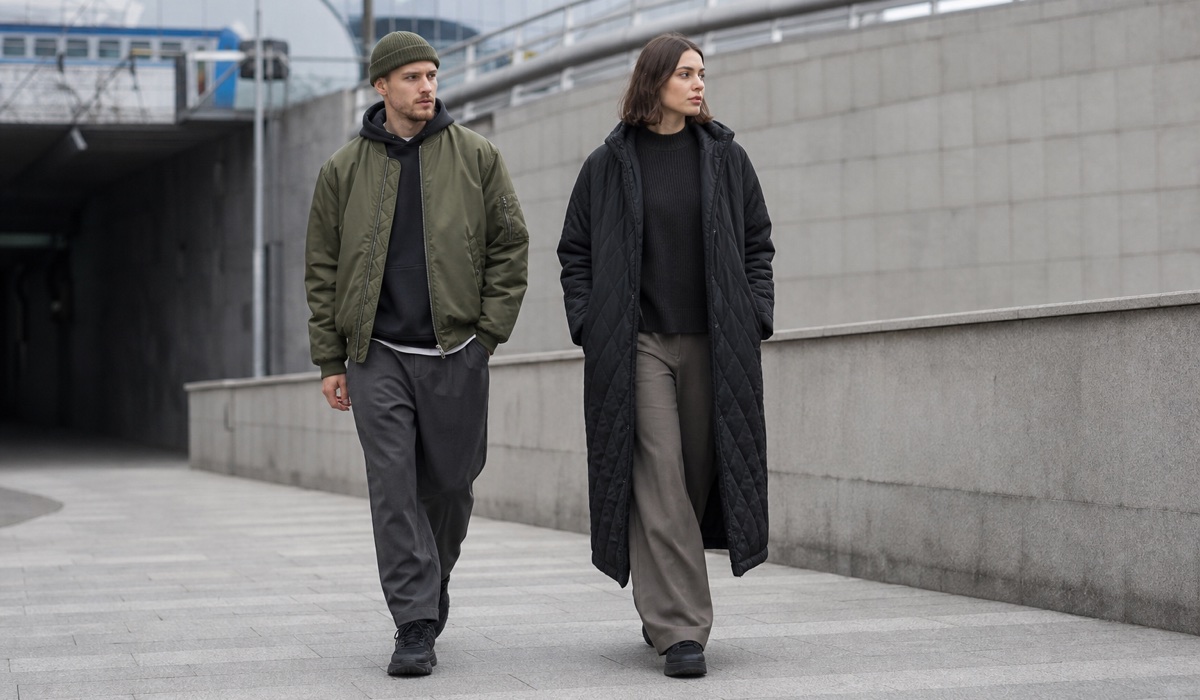 Об’ємна streetwear куртка для осінньо-зимового міського образу